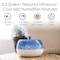 Crane Usa 0.2 Gal. Personal Ultrasonic Cool Mist Humidifier for Small Rooms EE-5951 - alternate 2